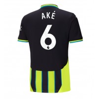 Camisa de time de futebol Manchester City Nathan Ake #6 Replicas 2º Equipamento 2024-25 Manga Curta